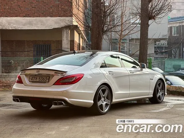 MERCEDES-BENZ CLS-CLASS W218 2013 — 155 350 км, белый, Корея — под ключ — фото 2