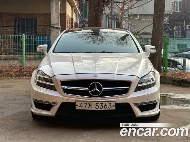 MERCEDES-BENZ CLS-CLASS W218 2013 — 155 350 км, белый, Корея — под ключ — фото 3