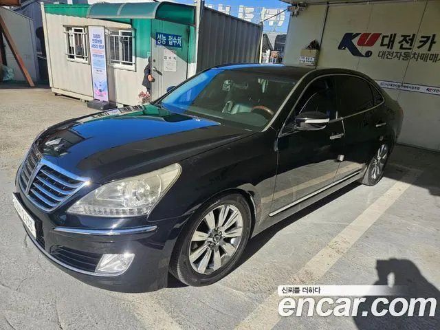 HYUNDAI EQUUS 2012 — 145 538 км, чёрный, Корея — под ключ — фото 11