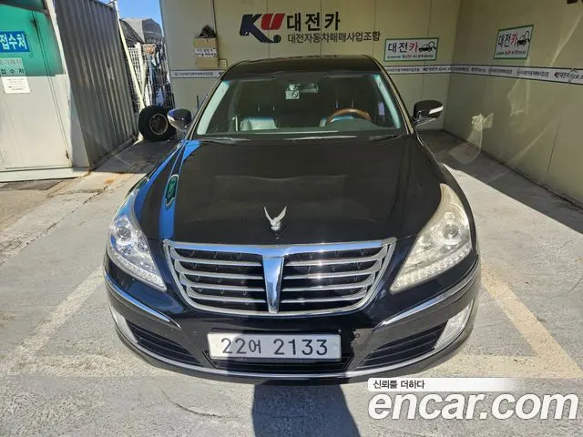 HYUNDAI EQUUS 2012 — 145 538 км, чёрный, Корея — под ключ — фото 3