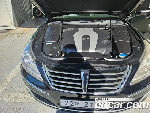 HYUNDAI EQUUS 2012 — 145 538 км, чёрный, Корея — под ключ — фото 6