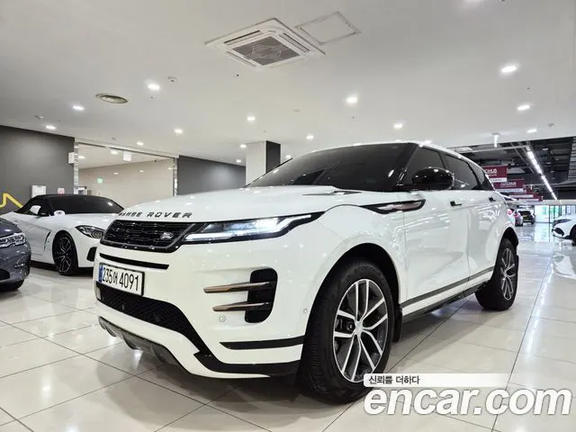 LAND ROVER RANGE ROVER EVOQUE 2025 — 23 940 км, чёрный, Корея — под ключ — фото 2