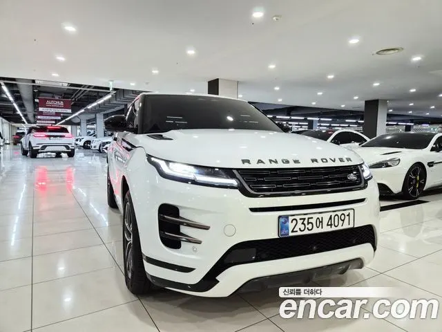 LAND ROVER RANGE ROVER EVOQUE 2025 — 23 940 км, чёрный, Корея — под ключ — фото 12