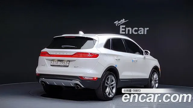 LINCOLN MKC 2018 — 133 338 км, белый, Корея — под ключ — фото 2