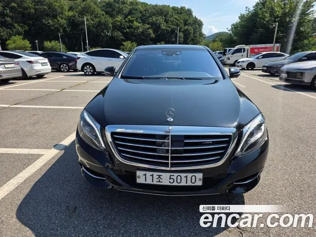 MERCEDES-BENZ S-CLASS W222 2015 — 115 500 км, чёрный, Корея — под ключ — фото 3