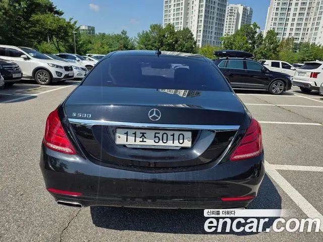 MERCEDES-BENZ S-CLASS W222 2015 — 115 500 км, чёрный, Корея — под ключ — фото 4