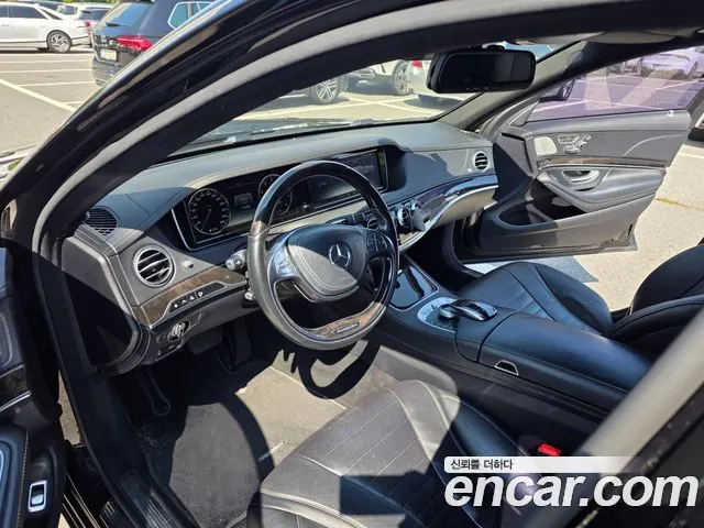 MERCEDES-BENZ S-CLASS W222 2015 — 115 500 км, чёрный, Корея — под ключ — фото 10
