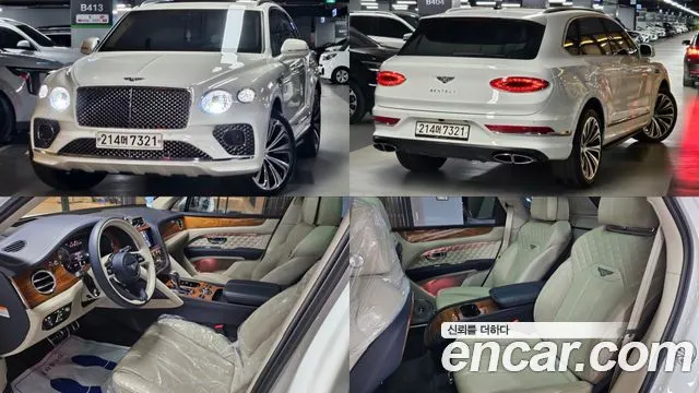 BENTLEY BENTAYGA 2021 — 45 773 км, белый, Корея — под ключ — фото 11