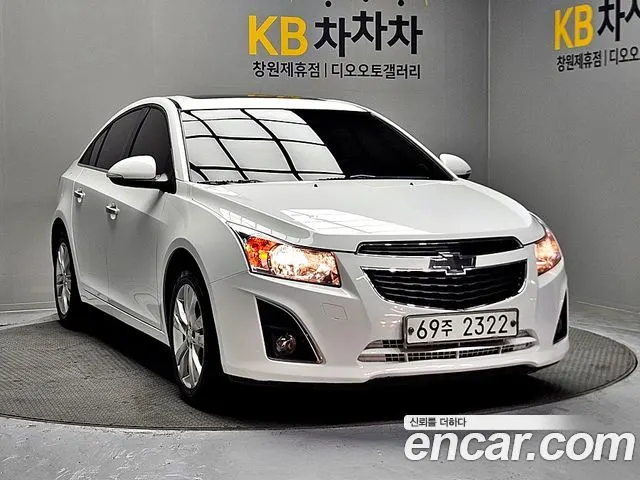 CHEVROLET CRUZE 2014 — 113 284 км, белый, Корея — под ключ — фото 2