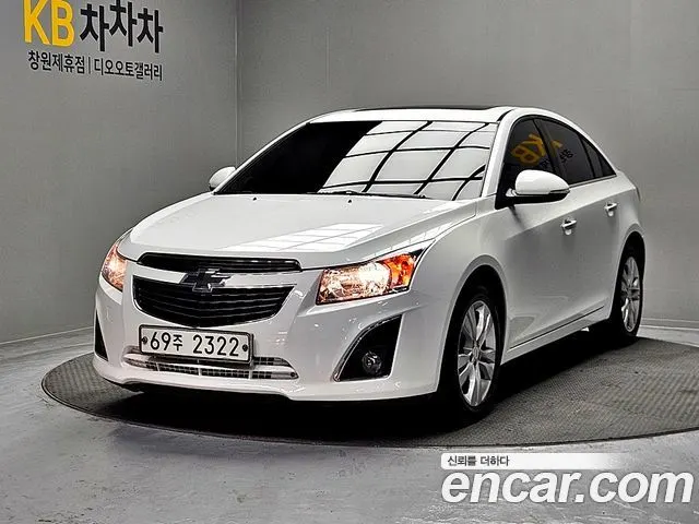 CHEVROLET CRUZE 2014 — 113 284 км, белый, Корея — под ключ — фото 3