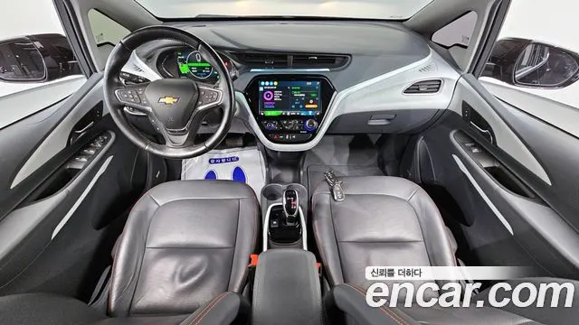 CHEVROLET BOLT 2021 — 80 098 км, чёрный, Корея — под ключ — фото 7