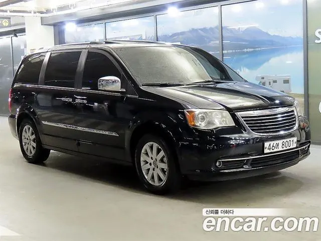 CHRYSLER GRAND VOYAGER 2011 — 190 305 км, синий, Корея — под ключ — фото 2