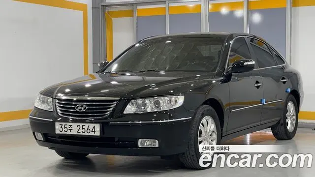 HYUNDAI GRANDEUR NEW LUXURY 2010 — 143 949 км, чёрный, Корея — под ключ — фото 2