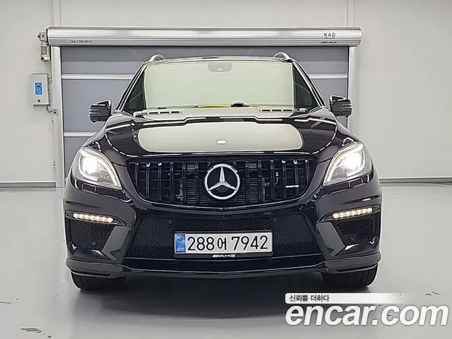 MERCEDES-BENZ M-CLASS W166 2012 — 140 456 км, чёрный, Корея — под ключ — фото 3
