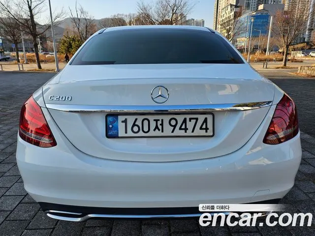 MERCEDES-BENZ C-CLASS W205 2017 — 120 820 км, белый, Корея — под ключ — фото 7