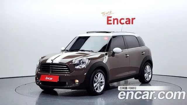 MINI COOPER D COUNTRYMAN 2013 — 88 506 км, коричневый, Корея — под ключ — фото 1