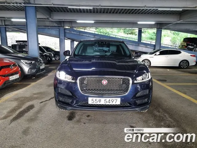 JAGUAR F-PACE 2018 — 121 590 км, синий, Корея — под ключ — фото 3