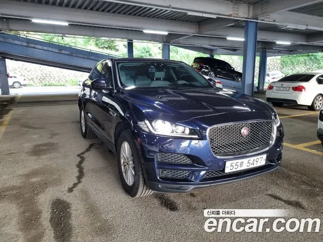 JAGUAR F-PACE 2018 — 121 590 км, синий, Корея — под ключ — фото 6