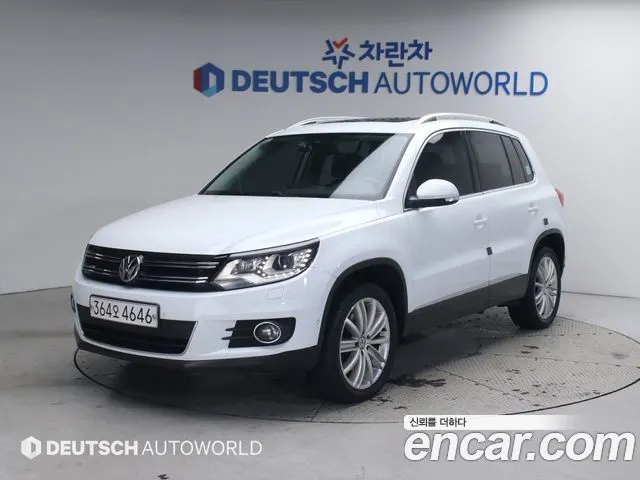 VOLKSWAGEN TIGUAN — из Кореи под ключ