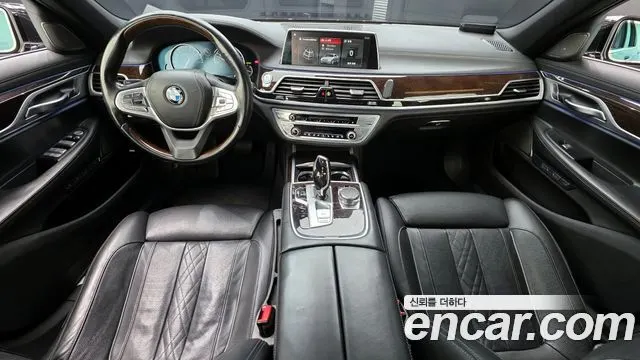 BMW 7 SERIES 2016 — 136 853 км, чёрный, Корея — под ключ — фото 7