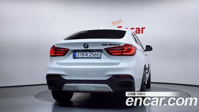 BMW X6 2018 — 125 456 км, белый, Корея — под ключ — фото 4