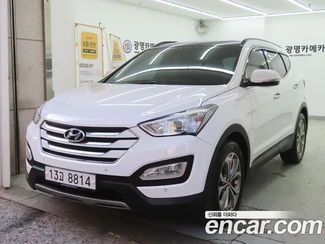 HYUNDAI SANTA FE 2015 — 102 185 км, белый, Корея — под ключ — фото 11