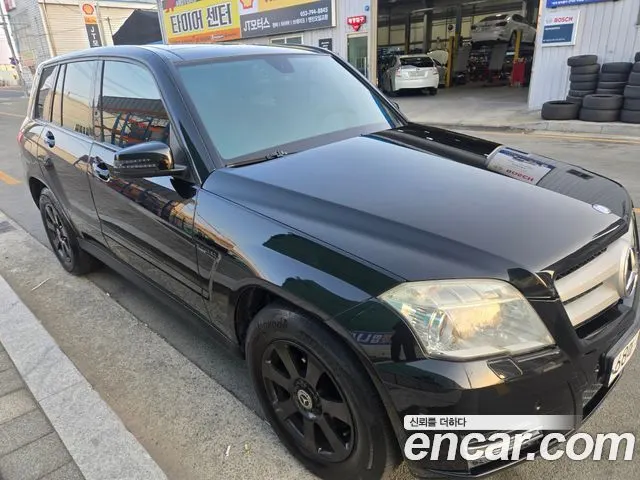MERCEDES-BENZ GLK-CLASS X204 2011 — 184 000 км, чёрный, Корея — под ключ — фото 3