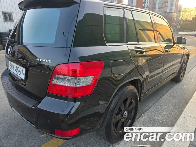 MERCEDES-BENZ GLK-CLASS X204 2011 — 184 000 км, чёрный, Корея — под ключ — фото 5
