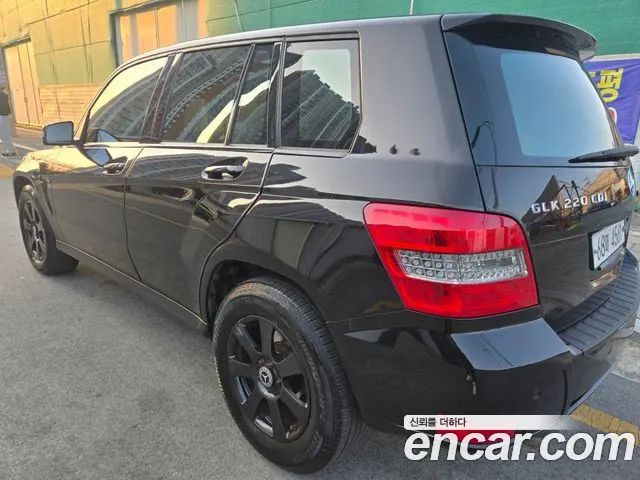 MERCEDES-BENZ GLK-CLASS X204 2011 — 184 000 км, чёрный, Корея — под ключ — фото 6