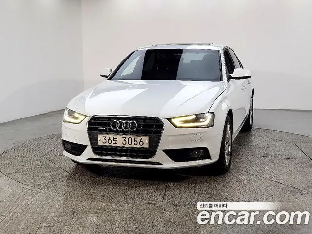 AUDI A4 2015 — 163 174 км, белый, Корея — под ключ — фото 2