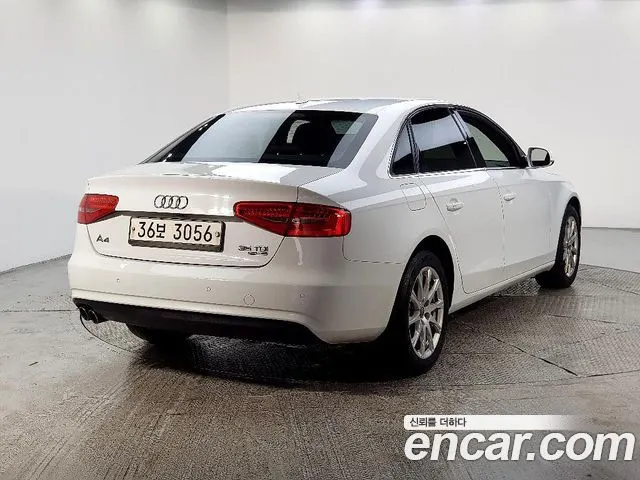 AUDI A4 2015 — 163 174 км, белый, Корея — под ключ — фото 4