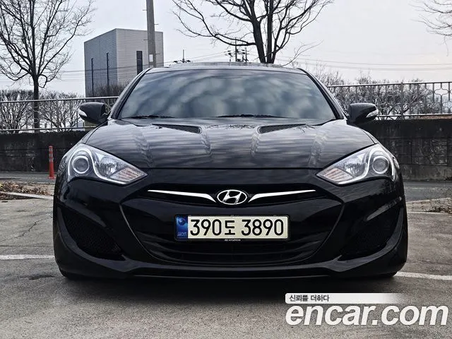 HYUNDAI GENESIS COUPE 2010 — 143 237 км, чёрный, Корея — под ключ — фото 3