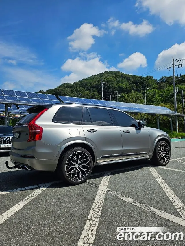 VOLVO XC90 2017 — 145 000 км, чёрный, Корея — под ключ — фото 2