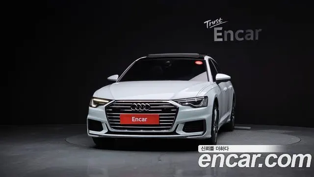 AUDI A6 2022 — 34 116 км, белый, Корея — под ключ — фото 3
