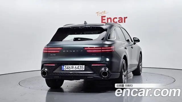 GENESIS GV70 2021 — 32 298 км, тёмно-зелёный, Корея — под ключ — фото 4