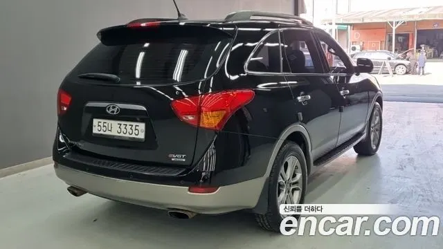 HYUNDAI VERACRUZ 2015 — 192 760 км, чёрный, Корея — под ключ — фото 2