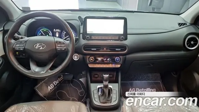 HYUNDAI KONA HYBRID 2022 — 95 060 км, бирюзовый, Корея — под ключ — фото 7