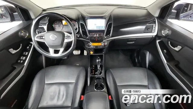 KGM STYLE KORANDO C 2018 — 82 557 км, синий, Корея — под ключ — фото 7