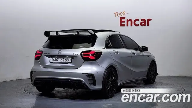 MERCEDES-BENZ A-CLASS W176 2016 — 97 250 км, серебристый, Корея — под ключ — фото 2