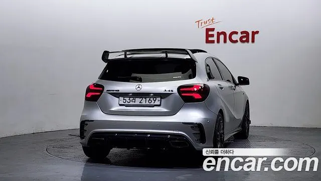 MERCEDES-BENZ A-CLASS W176 2016 — 97 250 км, серебристый, Корея — под ключ — фото 4