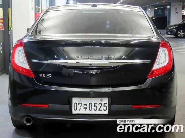LINCOLN MKS 2015 — 131 761 км, чёрный, Корея — под ключ — фото 4