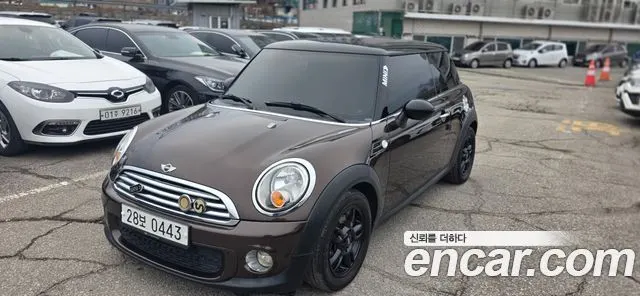 MINI COOPER D 2013 — 147 705 км, светло-золотистый, Корея — под ключ — фото 1