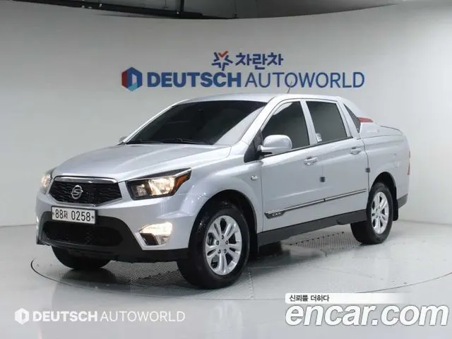 KGM KORANDO SPORTS 2018 — 65 822 км, серебристый, Корея — под ключ — фото 11