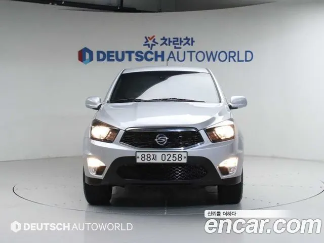 KGM KORANDO SPORTS 2018 — 65 822 км, серебристый, Корея — под ключ — фото 3