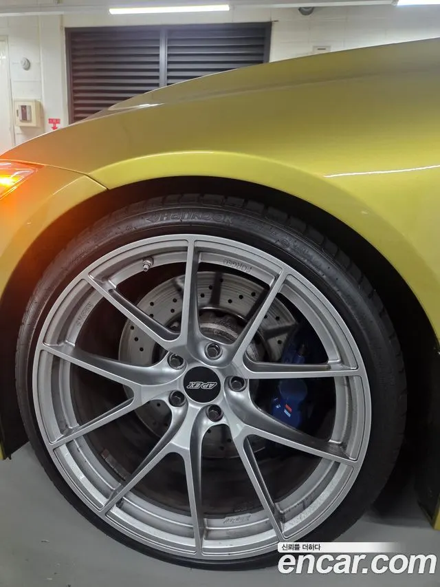 BMW M4 2016 — 80 136 км, светло-золотистый, Корея — под ключ — фото 5