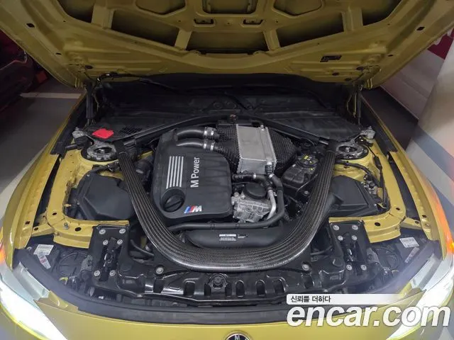 BMW M4 2016 — 80 136 км, светло-золотистый, Корея — под ключ — фото 6
