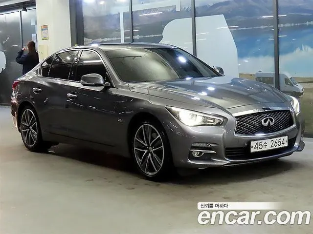 INFINITI Q50 2014 — 149 853 км, серый, Корея — под ключ — фото 11