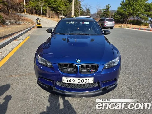 BMW M3 2012 — 140 923 км, синий, Корея — под ключ — фото 1