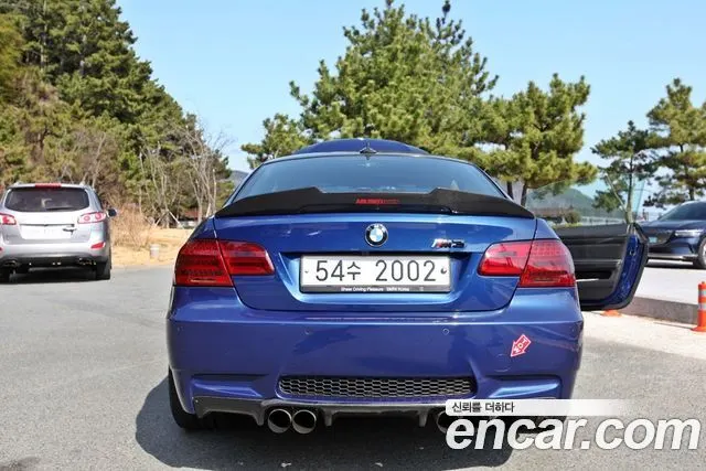 BMW M3 2012 — 140 923 км, синий, Корея — под ключ — фото 3