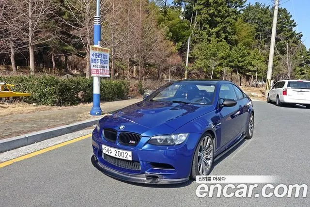 BMW M3 2012 — 140 923 км, синий, Корея — под ключ — фото 4